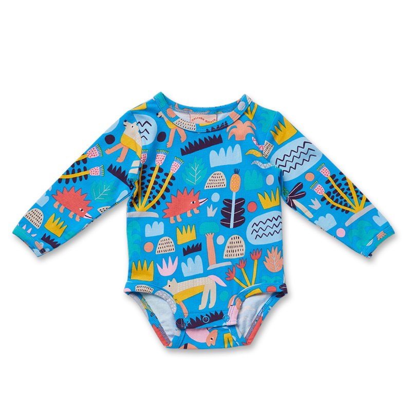 Halcyon Nights LS Bodysuit - Sunburnt