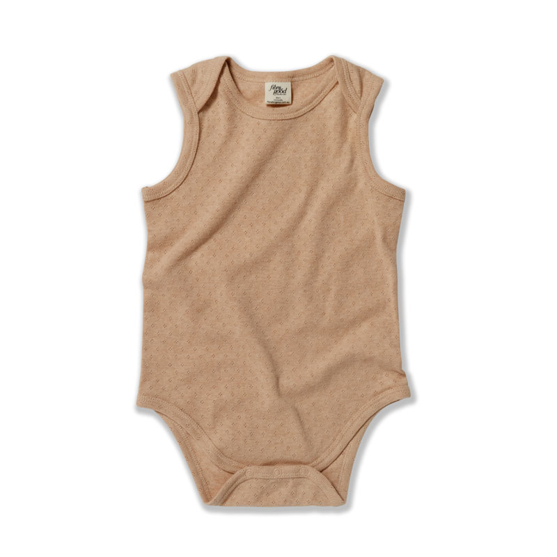 Sustainable Sleeveless Bodysuit - Dark Brown