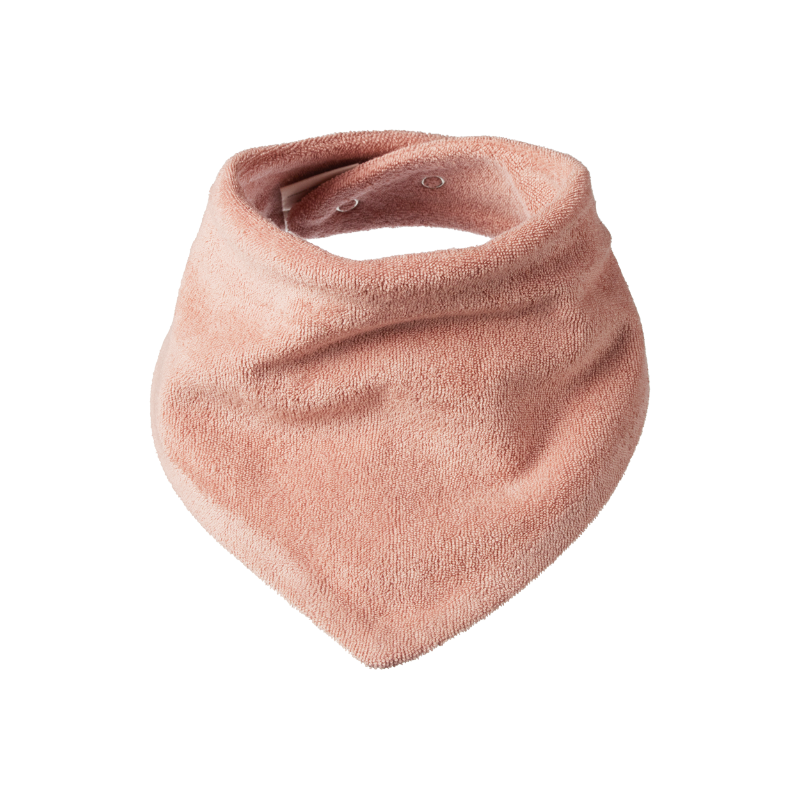 Nature Baby Triangle Terry Bib - Tulip