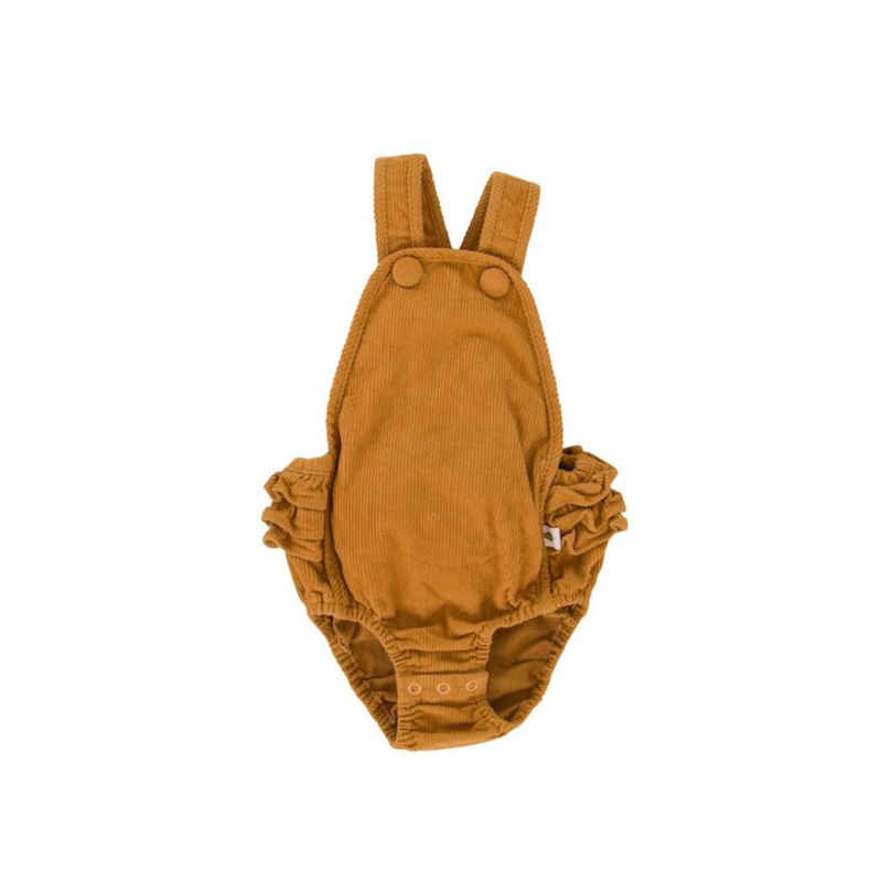 Peggy Jane Playsuit - Mustard Gold