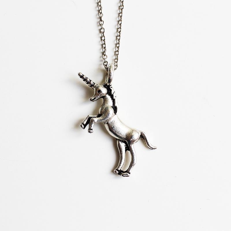 Shorties Bling Necklace - Unicorn
