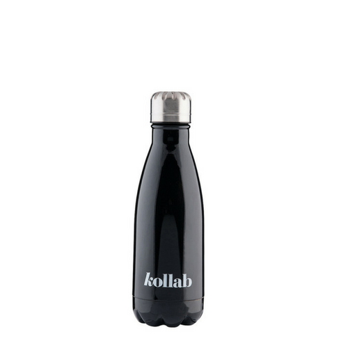 Kollab Flask 350ML - Gloss Black