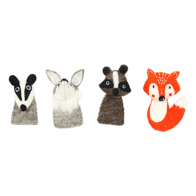 Woodland Finger Puppet - Mouse