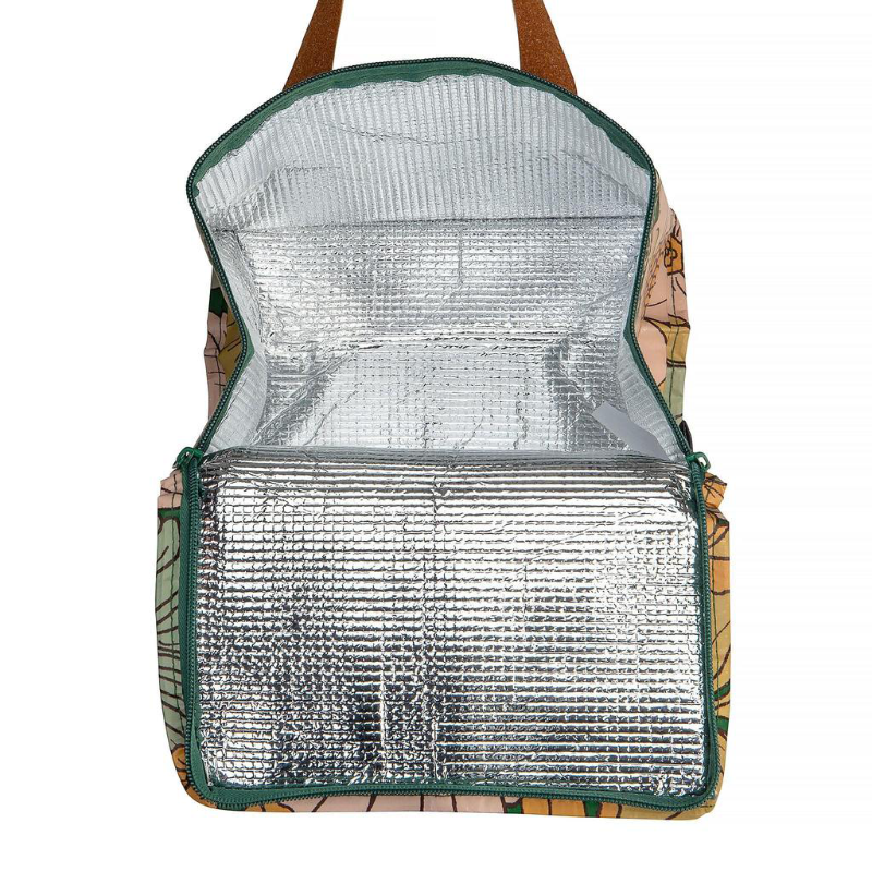 Kollab Cooler Bag - Green Garden
