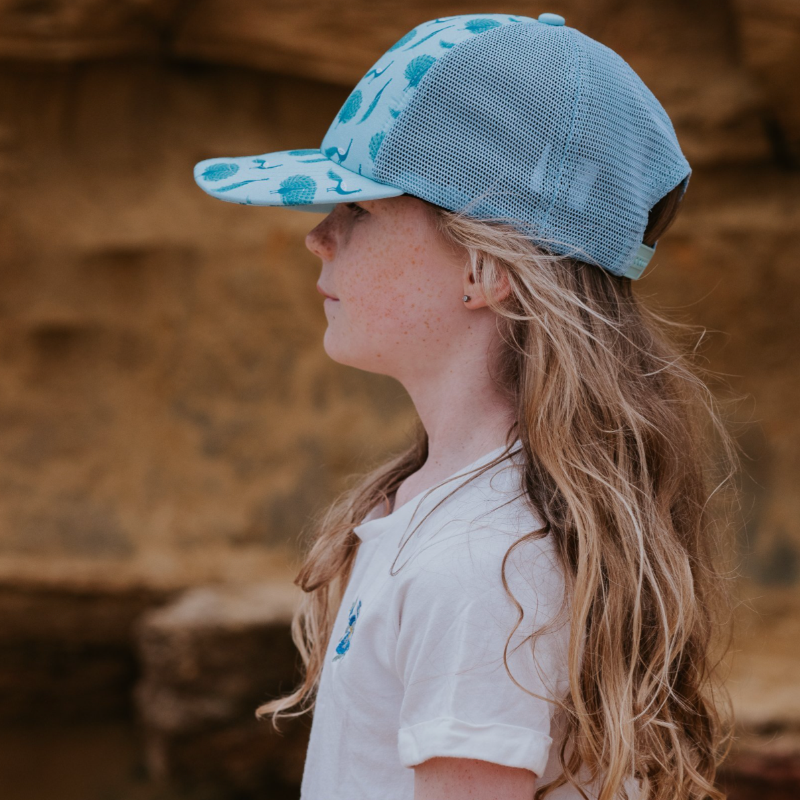 Acorn Trucker Hat - Peacock