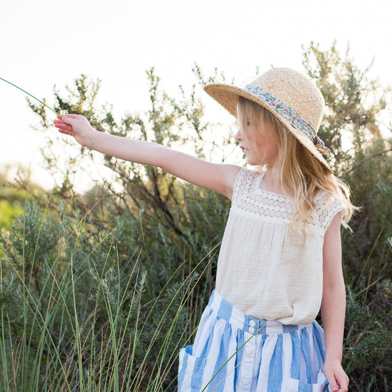 Acorn Straw Hat - Charlotte
