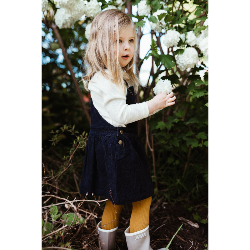 Peggy Cleo Pinafore - Navy