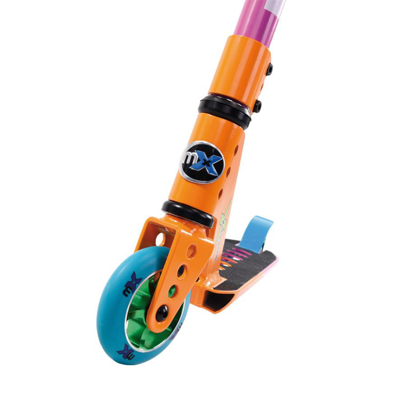 Micro mX Trixx Stunt Scooter - Rainbow Aqua