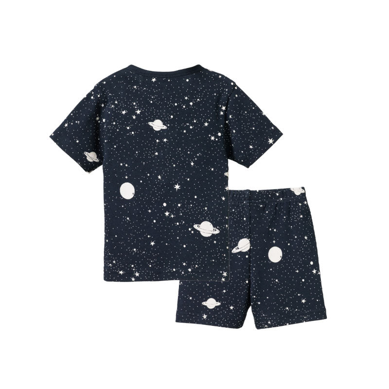 Nature Baby 2PC Short Sleeve Pyjamas - Galactic