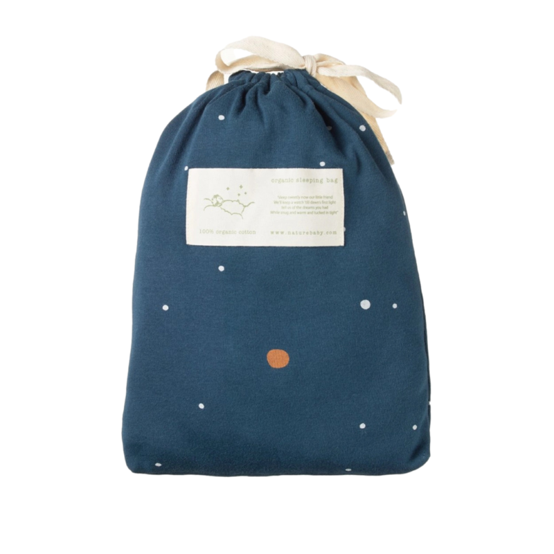 Nature Baby Organic Cotton & Merino Sleeping Bag - Cosmic
