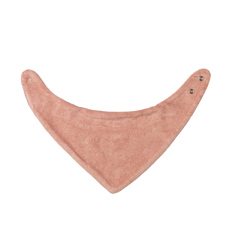 Nature Baby Triangle Terry Bib - Tulip