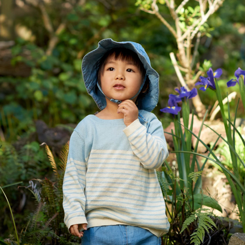 Nature Baby Sunhat - Chambray Sky