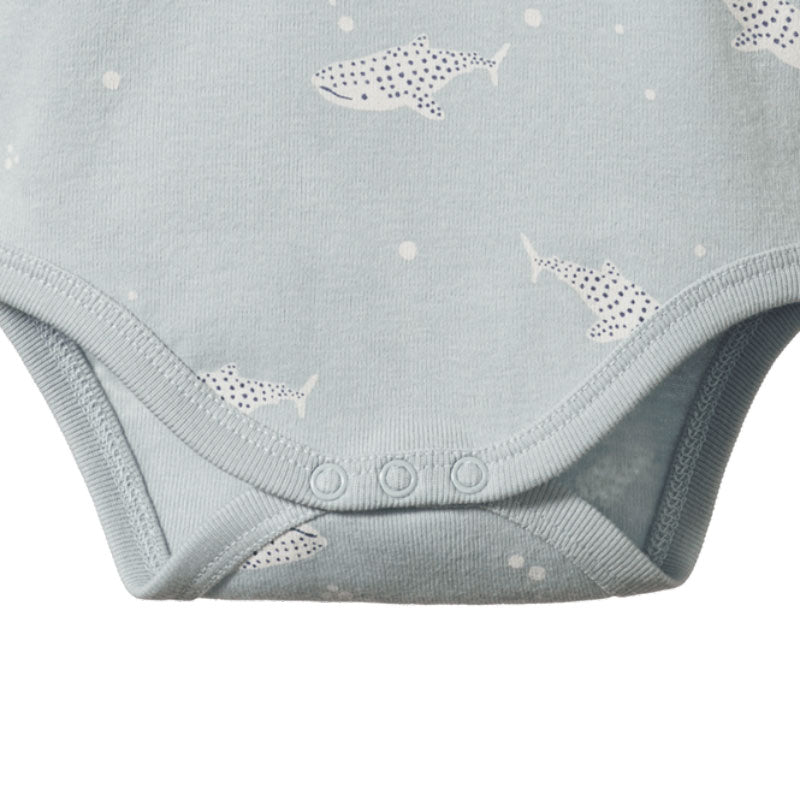 Nature Baby SS Bodysuit - Spotted Whale Shark