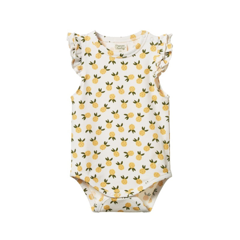 Nature Baby Fleur Bodysuit - Petite Pineapple