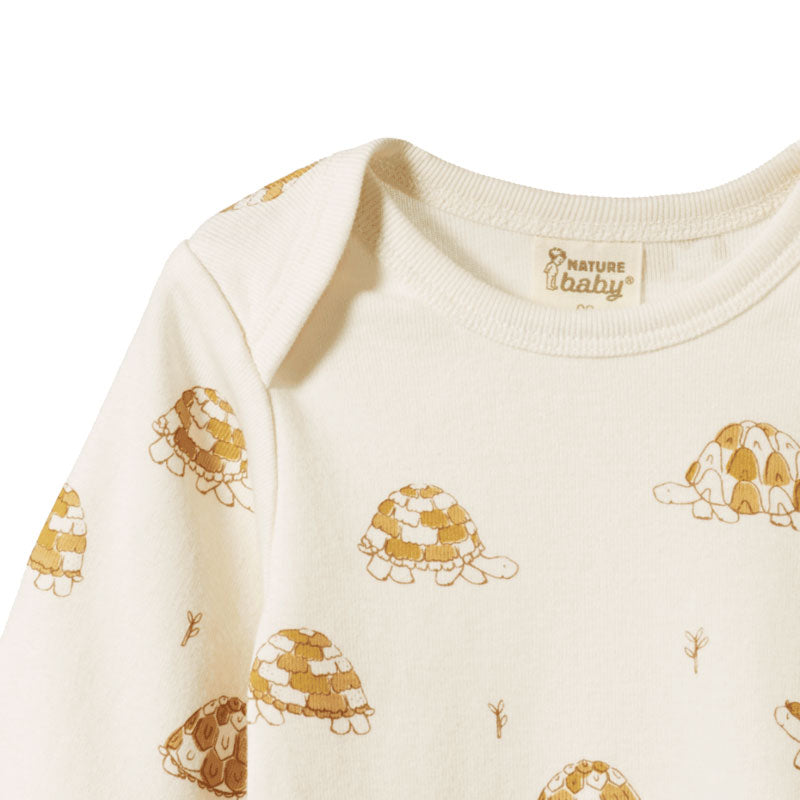 Nature Baby LS Bodysuit - Tortoise