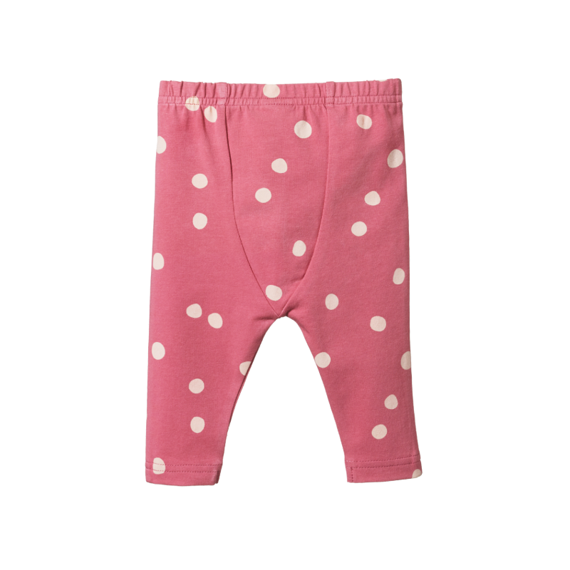 Nature Baby Baby Leggings - Raspberry Speckle