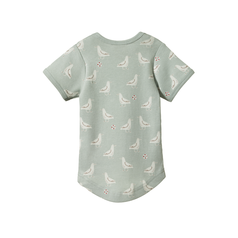 Nature Baby SS Pocket Tee - Albie Print