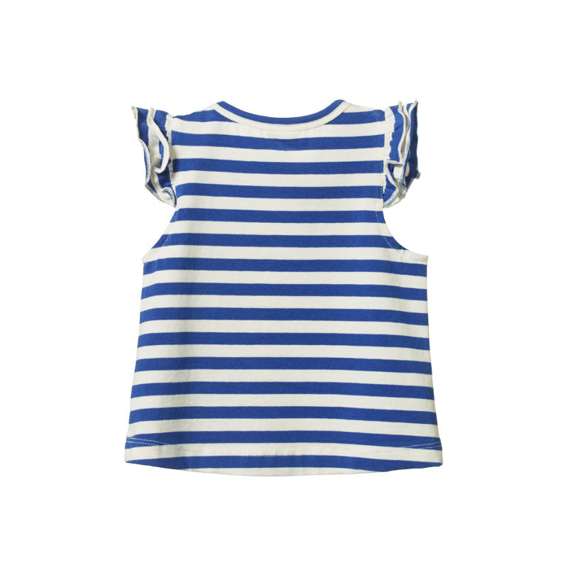 Nature Baby Fleur Tee - Isle Blue Sea Stripe