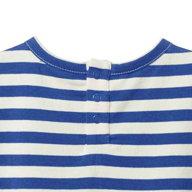 Nature Baby Twirl Dress - Isle Blue Sea StripeNature Baby Twirl Dress - Isle Blue Sea Stripe