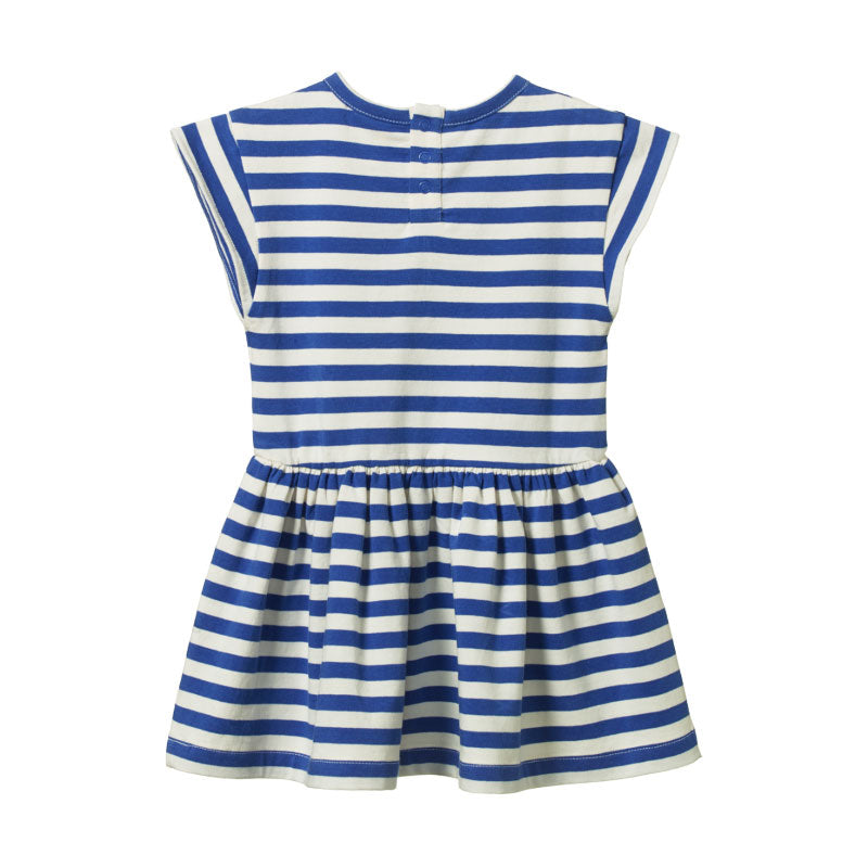 Nature Baby Twirl Dress - Isle Blue Sea Stripe