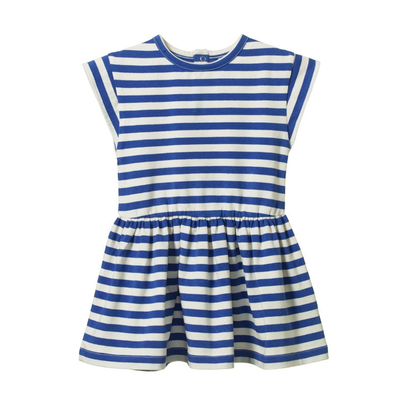 Nature Baby Twirl Dress - Isle Blue Sea Stripe