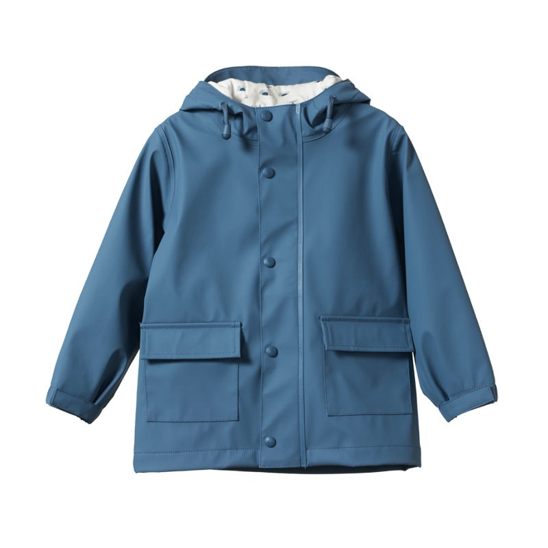 Nature Baby Raincoat - Sky Blue