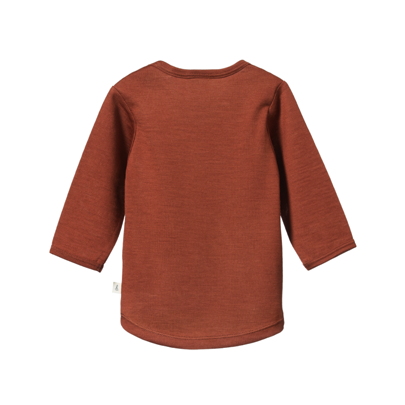 Nature Baby Merino Essential Tee - Coco