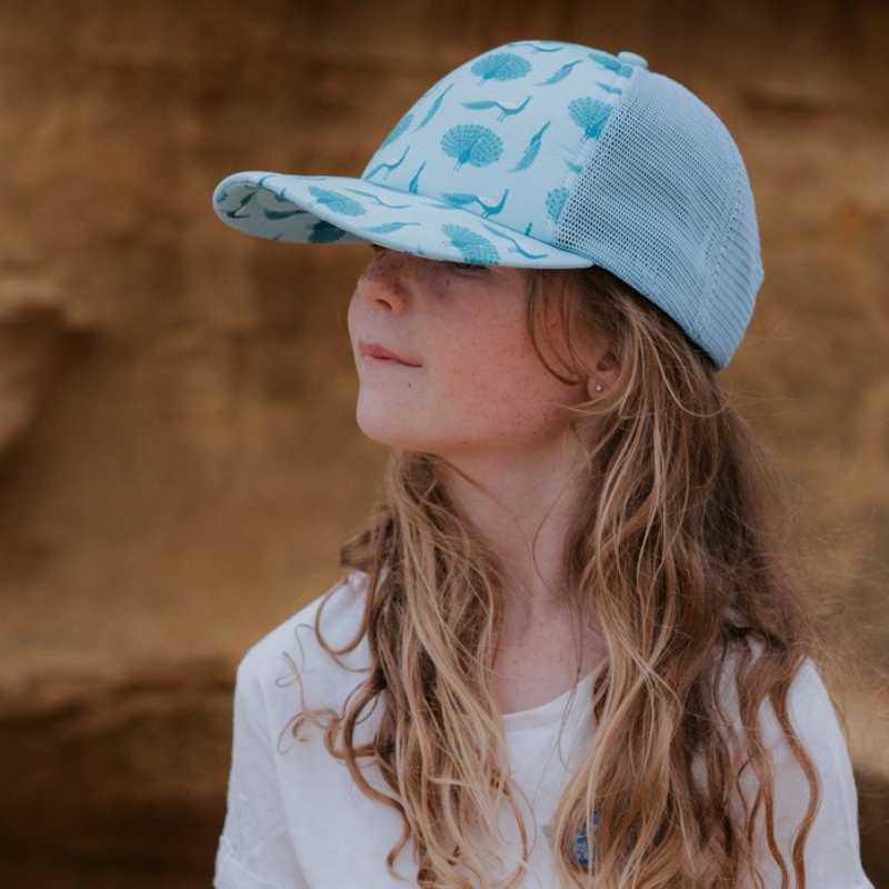 Acorn Trucker Hat - Peacock