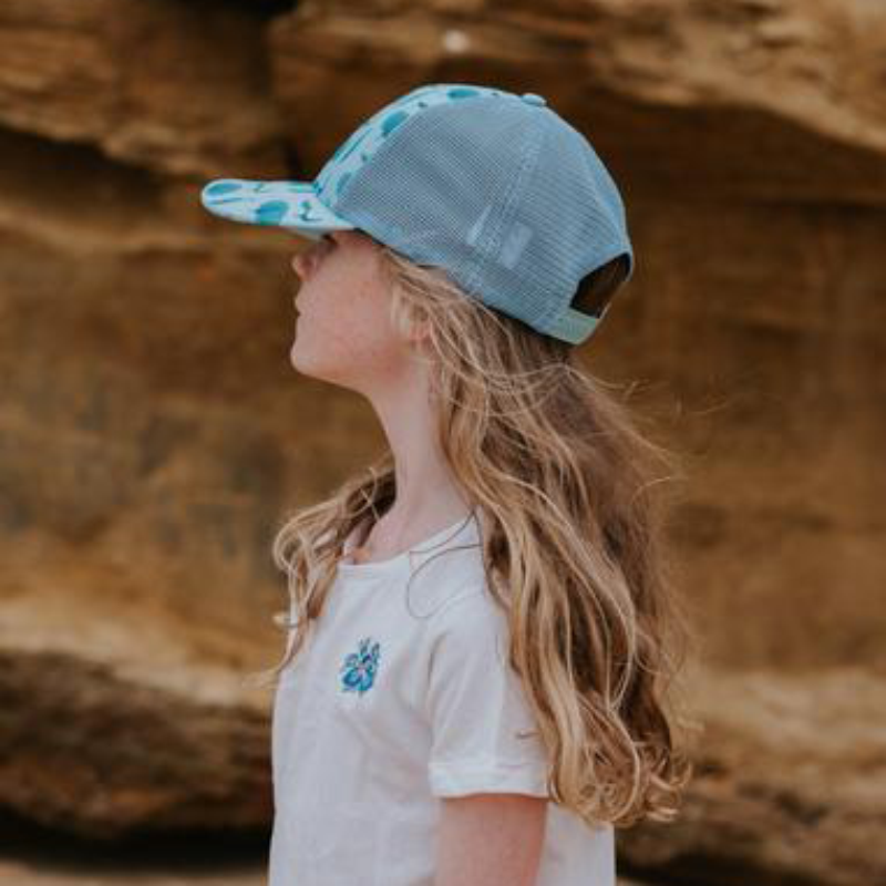 Acorn Trucker Hat - Peacock