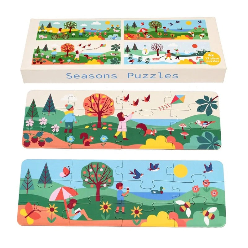Four Seasons Puzzle Set