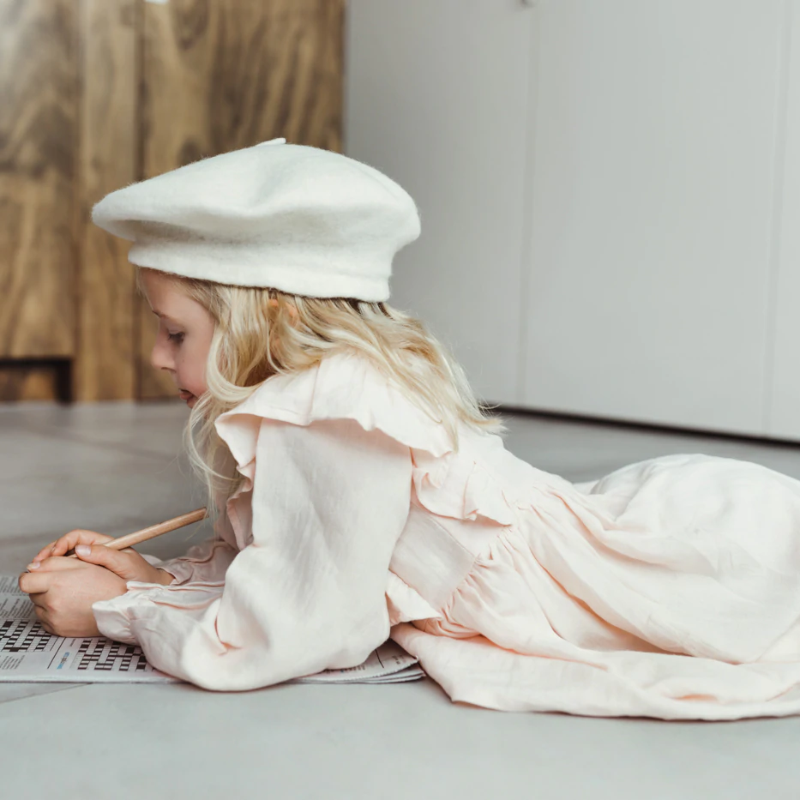 Peggy Lou Lou Dress - Pale Pink