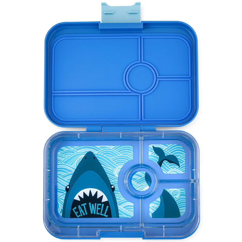 Yumbox Tapas 4C - True Blue Shark Tray