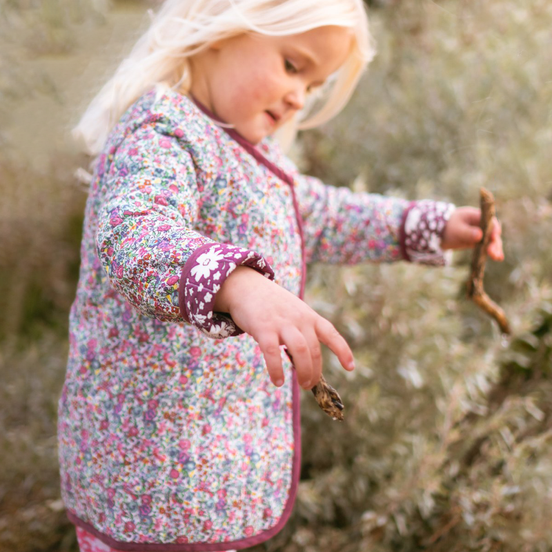 Coco & Ginger Leni Reversible Jacket - Prairie Dot