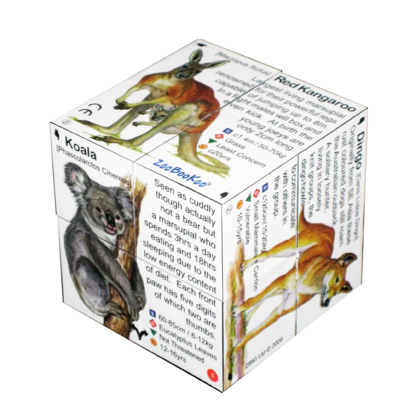 Australian Animals Zoobookoo