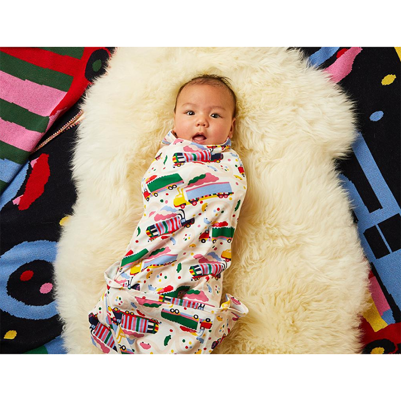 Halcyon Nights Baby Wrap - Lorries