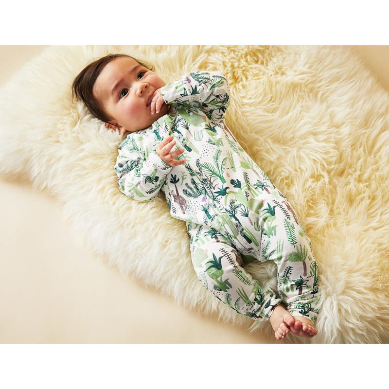 Halcyon Nights LS Zip Suit - Fern Gully