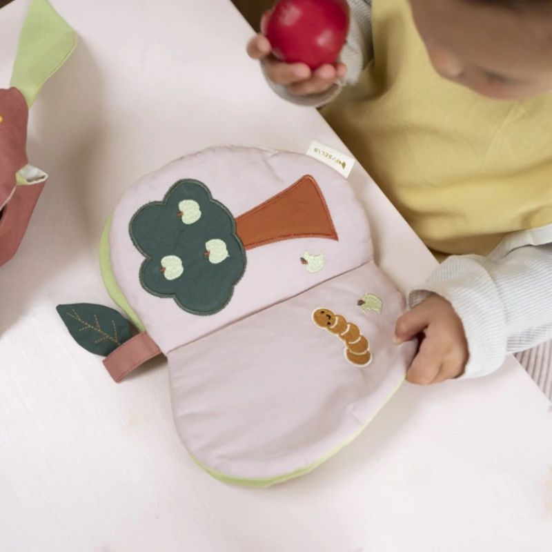 Fabelab Fabric Book - Green Apple