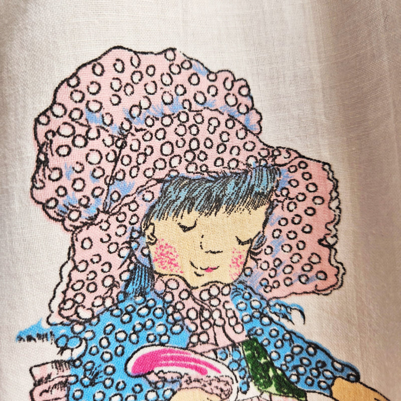Shorties Dress Vintage Fabric Holly Hobbie