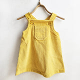 Shorties Chunky Corduroy Pinafore - Yellow Stripe
