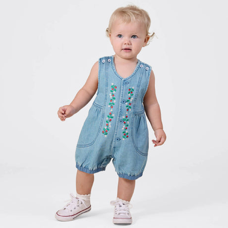 Goldie + Ace Nina Romper - Wild Strawberry