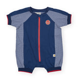 Goldie + Ace Relaxed Romper - Stripe