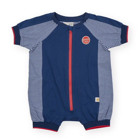 Goldie + Ace Relaxed Romper - Stripe