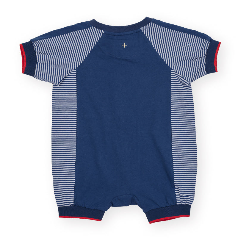 Goldie + Ace Relaxed Romper - Stripe
