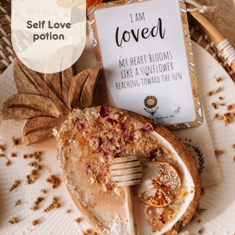 Potion Pouch - My Heart Blooms Self Love