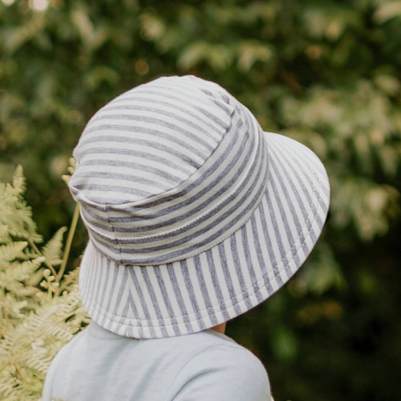 Bedhead Bucket Hat - Grey Stripe