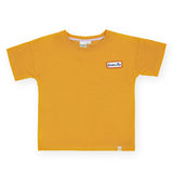 Goldie + Ace Contrast Stitch T-Shirt - Yellow