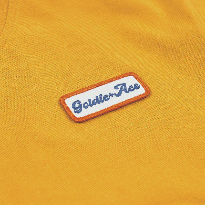 Goldie + Ace Contrast Stitch T-Shirt - Yellow