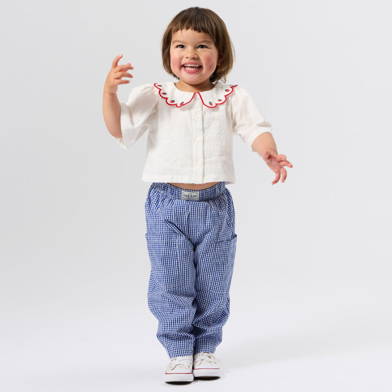 Goldie + Ace Lightweight Kit Pocket Pant - Check