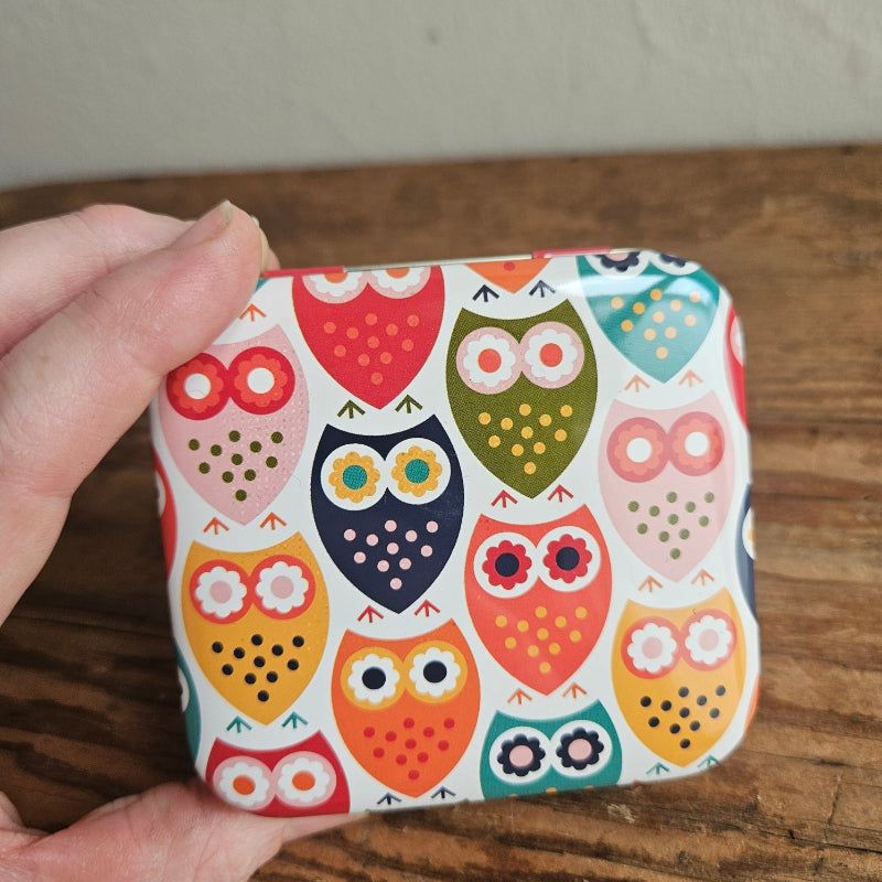 Kate Rhees Pocket Tins - Owl