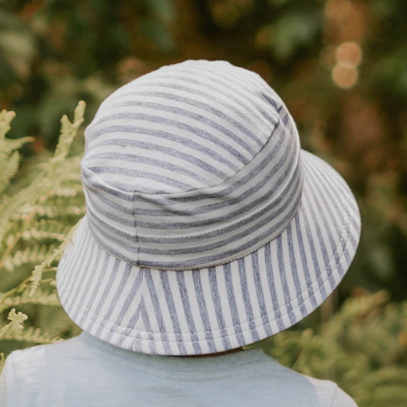 Bedhead Bucket Hat - Grey Stripe